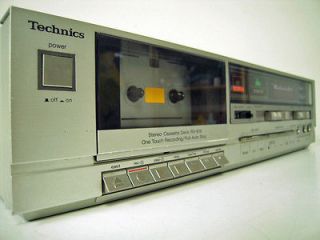Technics Stereo Cassette Deck Tape Player RS B18