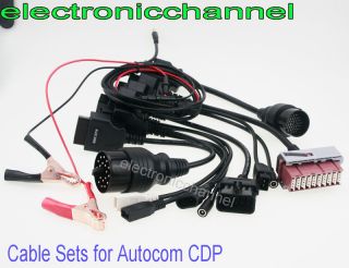 Cables for Autocom CDP Pro Cars Full Compact Diagnostic Partner Pro 
