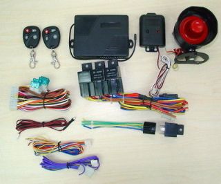   Car/Auto Security Alarm System Remote Control Engine Start Flameout