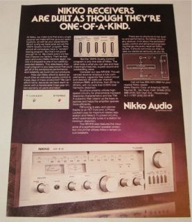 nikko receiver in Vintage Stereo Receivers