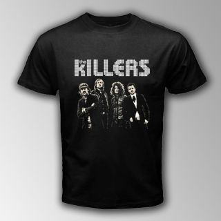 New THE KILLERS American Rock Band Black T SHIRT Size S,M,L,XL,2XL,3XL