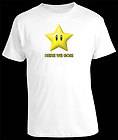 Super Mario Kart Power Star Cool Classic Gaming Tshirt