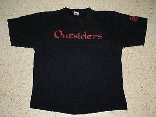 Vintage 1990s nWo OUTSIDERS t shirt XXL RARE Xpac Nash Scott Hall WCW 
