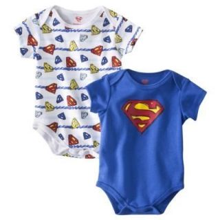   Superman baby boys 2 piece Set Creeper onesie Size 0/3M 3/6M 6/9M