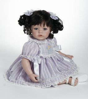 LAVENDER FIELDS Adora Vinyl Baby Girl Doll   Pretty in Purple Dress 20 