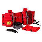 New Multifunction Pet Dog Red Saddle backpack for Hiking Walking size 