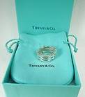 Tiffany & Co.18k Sterling Silver GATELINK Ring ~ Size 7 1/2 ~ Tiffany 