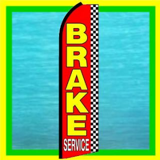 BRAKE SERVICE Auto Repair Feather Swooper Banner Flag