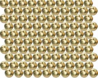 50 3/8 threaded 8 32 brass balls drilled tapped knobs