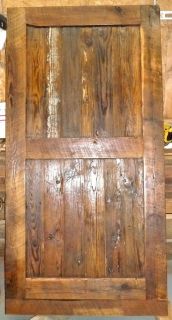 Sliding Barn Door   Reclaimed Antique Wood   Adjustable Length (w/out 