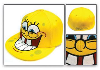 Baseball Cap SPONGEBOB SQUARE PANTS NEW Happy Face Hat Licensed 