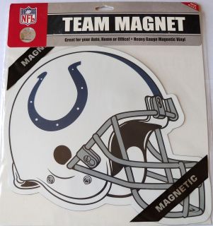 Indianapolis Colts 12 Wide Magnet Car Truck Refrigerator NFL Football 