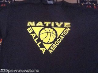   ASSOCIATION nba native american indian basketball clothing t shirt