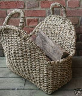 Seagrass Log Basket Small New.