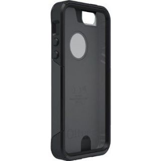   OEM Otterbox Apple iPhone 5 Black Hard Commuter Gel Case Case+S/P