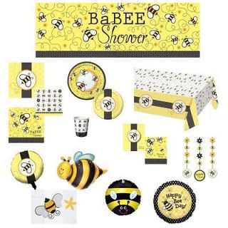   Bee Baby Shower Birthday Party Supply You Pick Plates Balloons Decor