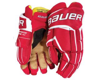 NEW Bauer Supreme One40 Junior Ice Hockey Gloves 10, 11 or 12