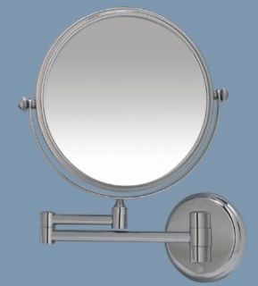Hotel Quality 8” Wall Mount Magnifying Mirror 1   7X