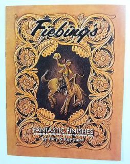   FANTASTIC FINISHES BOOK 66071 00 Tandy Leather Craft How to Books