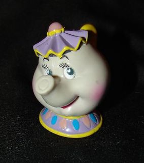 DISNEY Beauty & the Beast Mrs Potts Tea Pot Cake Topper PVC Toy 