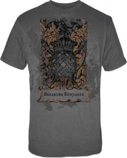 Breaking Benjamin   Heraldry   T SHIRT S M L XL Brand New   Official T 
