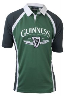 Guinness Stout Beer Ireland Performance Rugby Shirt / Jersey M L XL 