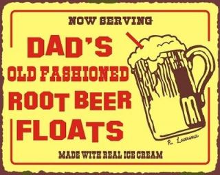 dads root beer sign in Soda