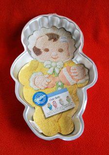 Wilton CUTE BABY Cake Pan #2105 8461   1994   New with Insert