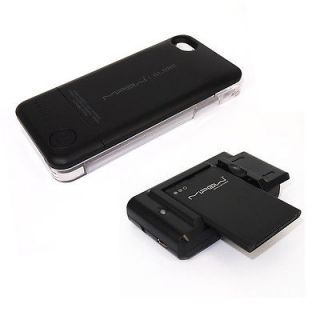   1500mAh External Rechargeable Case w Battery Repair Set for iPhone4
