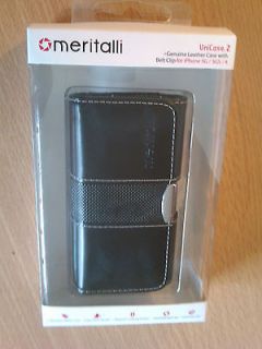 Genuine Real Leather Case with Belt Clip for iPhone 3G / 3GS / 4 / 4S 