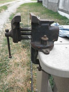 vintage bench vise in Collectibles
