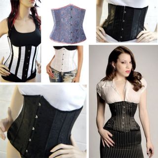 Plus/Queen Size Sexy Under Bust Corsets Halloween Cosplay Clubwear 