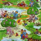 Moda Fabric 1/2 yard ~ Welcome to Bear Country ~The Berenstains 