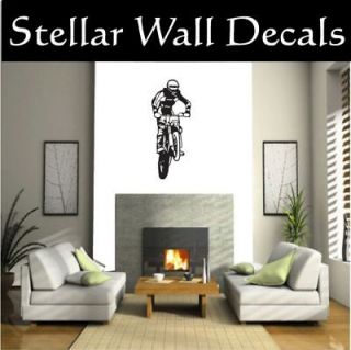 dirt bike wall decals in Decals, Stickers & Vinyl Art
