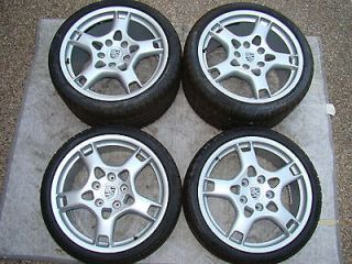 Newly listed PORSCHE OEM FACTORY 19 911 CARRERA S WHEELS & TIRES