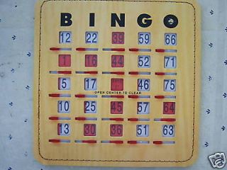 bingo cards shutter in Bingo