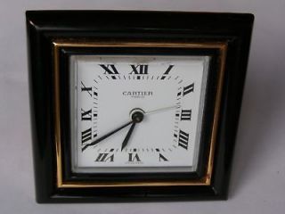 RRR Vintage Art Deco Cartier desk alarm watch/clock