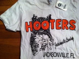   APPAREL HOOTERS Short Sleeve Fitted Tee/T shirt/To​p, Florida, Small