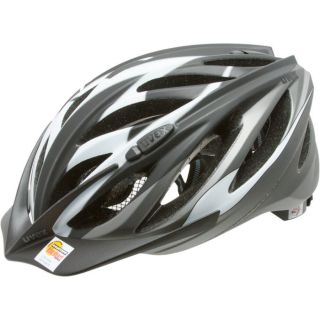 Uvex Sport Boss CC Mountain Bike Helmet Dark Silver/White, 52 56cm