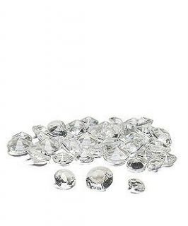7750 DIAMONDS WEDDING CONFETTI Table Crystals Gems Bling Cake Decor 