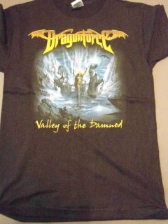 DRAGONFORCE Valley Of The Damned T Shirt **NEW dragon force Sm S