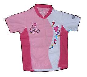 Girls with Hearts Bicycle Cycling Shirt Bike Jersey