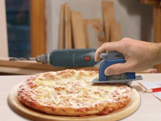 PIZZA BOSS 3000 Skill Saw Pizza Cutter   Great Gift