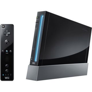 black wii system in Video Game Consoles
