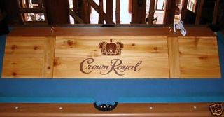 Newly listed New Crown Royal Pool Table Light & Cue Rack Combo 