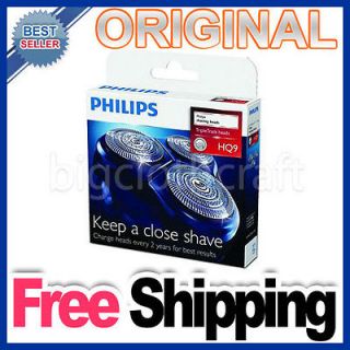 New Genuine Philips 3x Replacement Shaving Heads HQ9 Sealed HQ9/51
