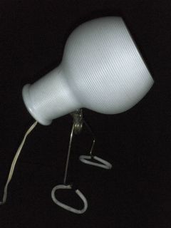   Century Clip Light   Bed Reading Lamp   Industrial Styl Plastic Shade