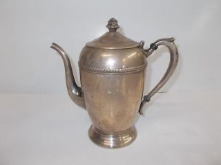   Antique F.B. Rogers 1883 Silverplate Tea/Coffee Pot Pitcher Jug 1200