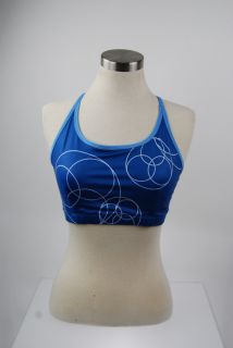 Specialized Womens Dolce Crop Cycling Top Lrg Blue