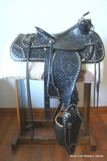 Vintage Handmade Black Leather BONA ALLEN Ace of Diamonds Parade 